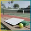 BVY 35x22CM Tennis Coaching Tactic Board Dry Erase Portable Clipboard Công cụ hiển thị có thể tái sử dụng cho các kế hoạch trò chơi huấn luyện viên và huấn luyện viên.