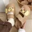 Mùa Hè Đi Lại Du Lịch Lỗ Nhẹ Giày Dép EVA Dễ Thương Ngôi Sao Vui Vẻ Apple Baotou Dép Nữ