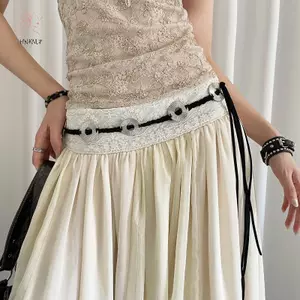 HNKMP Retro Dệt Thắt Lưng Tròn Cho Nữ Bohemian Cao Cấp Váy Quần Jean Dây Thắt Lưng Trang Trí Phụ Kiện Dây Thắt Lưng.
