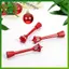 Mô hình đèn đường Mini SWEET, 10 chiếc đèn lồng thu nhỏ màu đỏ cho nhà búp bê, khu vườn cổ tích, Diorama Giáng sinh & Đồ thủ công DIY, Nhỏ thực tế n