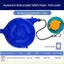 AIHOM Cần Câu Tự Động Dây Di Động Có Thể Điều Chỉnh Chống Tháo Rời Dây An Toàn Dây Câu Cá Có Thể Thu Vào Tự Động Co Giãn Cao,