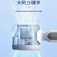 N607 Quạt Mạnh Mẽ Tốc Độ Cao Sạc usb Màn Hình Kỹ Thuật Số Gấp Treo Cổ Mini Cầm Tay Quạt Nhỏ QGAM