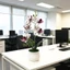 {WELV}Artificial Orchid Potted Plant 29cm Elegant Phalaenopsis Design for Small Spaces