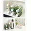 Kệ lưu trữ chai DONOVANQQ, Giá lưu trữ sắt uốn cong bền trong suốt, Giá lưu trữ chai nhỏ gọn có thể xếp chồng lên nhau đa chức năng Tiết kiệm không gian Hộp đựng đồ dùng nhà bếp