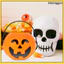 7 Cm Trang Trí Halloween Xô Mini Di Động Cho Kẹo Lừa Điều Trị Bí Ngô 7cm Cam khxinggao