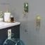 GCDHome 1 Cái Không Đục Lỗ Stiy Phòng Tắm Nhà Bếp Traceless Chậu Rửa Tiết Kiệm Không Gian Tổ Chức Treo Tường Móc Giá Đỡ Dính Lưu Trữ Ra HOT