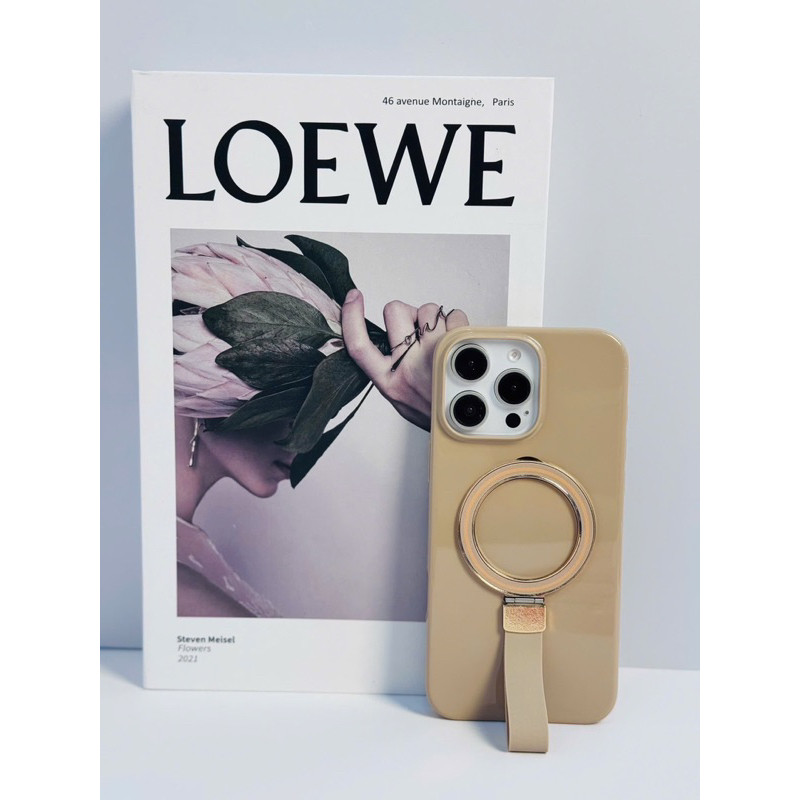 [Chính Hãng] Ốp Likgus ROPE MAG Bóng Iring Sỏ Tay Từ Tính Kèm Giá Đỡ Xoay 360° iPhone 16 Pro Max