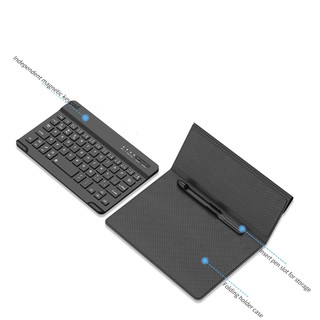 Bàn phím không dây cho Samsung Galaxy Z Fold 7/6/5/4/3 kèm khe cắm bút S, giá đỡ