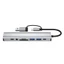 Btsg Bộ chuyển đổi 9 cổng Type C sang Ethernet Trạm kết nối USB có cổng Ethernet Bao gồm USB2 0 USB3 0 khe cắm tốc độ nhanh