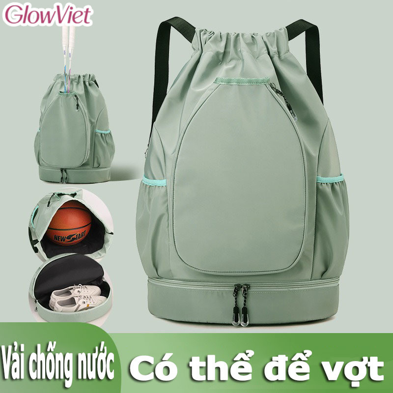 Ba lô cầu lông chống nước,Có ngăn đựng giày riêng,vải chống thấm nước,rộng rãi,dễ mang theo khi tập luyện