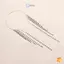Nữ Retro sel Nelace Hạt Dài Có Thể Điều Chỉnh Mặt Dây Chuyền Cổ Trang Sức Cho Ngày Lễ Và Sự Kiện Mới
