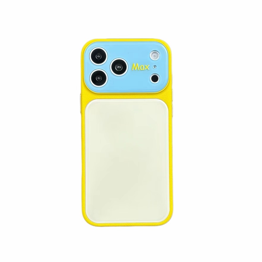 Ốp Điện Thoại Acrylic Nối Màu Cho iPhone 17 Pro Max 16 15 14 Vỏ Bảo Vệ Chống Sốc
