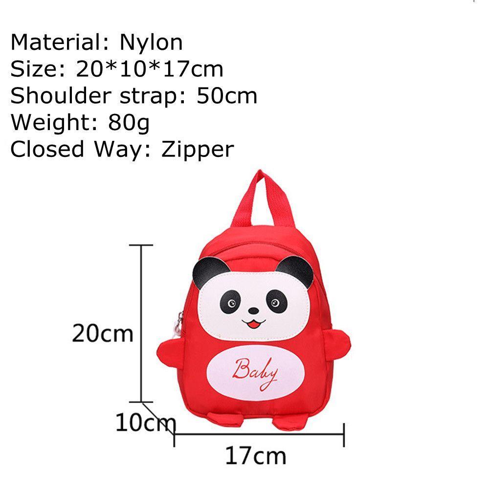 JIGK Mini Ba Lô Du Lịch Dễ Thương Tập Đi Mầm Non Trẻ Em Gấu Trúc Hoạt Hình
