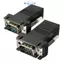E-WOITD Mở Rộng VGA RGB HDB Nam Sang LAN CAT5 CAT6 RJ45 Cáp Lưới Nữ Adapter E-WOITD