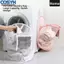 <cosyh>Foldable Laundry Hamper Breathable Mesh Fabric Easy Collapse Structure
