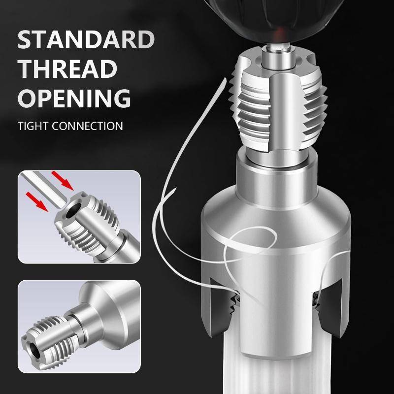 Nhíphuj Dụng cụ cắt ren ống có độ chính xác cao Ống nhựa PVC bên trong và bên ngoài cho xưởng làm việc tại nhà Dụng cụ cầm tay đa năng VN