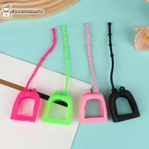 Cheenm 2 Nắp Chai Silicone Tay Bọc Hộp Đựng Di Động Du Lịch Cho Chai Xà Phòng Lỏng/Nước Hoa VN