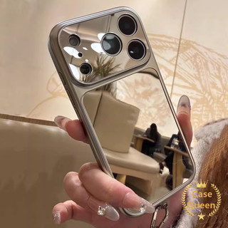 Ốp Lưng Tương Thích Cho iPhone XR Air 17 15 13 12 11 16 14 Pro Max 14 Plus X XS Max Thời Trang Mới Đơn Giản Màu Sắc Gương Tức Thì