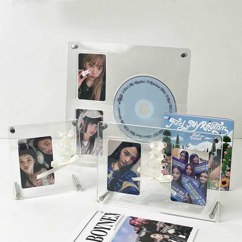 [MAKY] Khung Giá Đỡ Hình CD Trong Suốt Acrylic Khung Ảnh Photocard Giá Đỡ Thần Tượng Bưu Thiếp Bảo Vệ Trang Trí Phòng VN