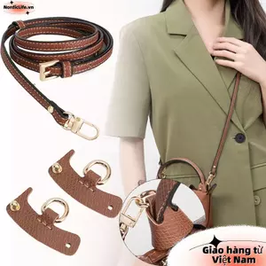 NORDICLLIFE Túi xách Thắt lưng thay thế không cần đục lỗ Túi đeo chéo Phụ kiện cho Longchamp