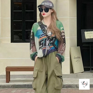 Áo chống nắng cho cặp đôi, cỡ lớn, rộng rãi và thoáng khí, thích hợp cho mùa xuân và mùa thu, áo khoác thời trang tay dài mỏng dành cho nữ.