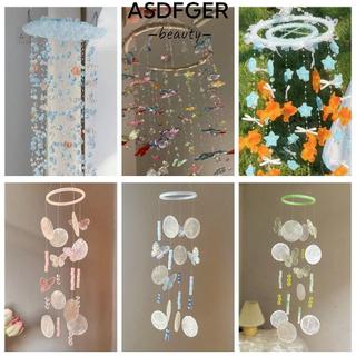 ASDFGER Chuông Gió, Handmade DIY Trang Trí Nhà Phụ Kiện Chuông Gió Chất Liệu Bộ, Thời Trang Koi Bướm Treo Đồ Trang Trí Ban Công