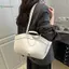 BeautifulHomeA Thời Trang Thường Ngày Túi Tote Bộ Màu Trơn Túi Xách Dung Tích Lớn Túi Đa Năng Nách Túi đeo dưới cánh tay Cho Nữ Quà Tặng VN