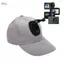 Apill Mũ bóng chày apill Wisoqu có Camera hành động Gắn mũ quay phim rảnh tay để đi du lịch Đi bộ đường dài Câu cá Đi xe đạp (Màu đen)