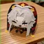 PS1 The Freak Circus Jester Pierrot Plushie Otome Game Hàng hóa Flat Bean Body Cotton Túi sang trọng Charm SP1