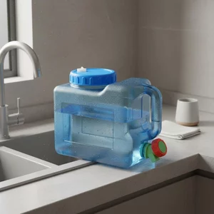 Hộp đựng nước di động chống rò rỉ có hộp đựng nước chắc chắn Spigot có vòi chịu lực nặng cho người cắm trại