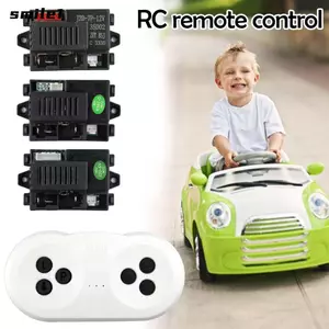 Điều khiển từ xa SMILE, 2.4G Bluetooth J2D-7P-12V Bộ thu xe điện trẻ em, Phụ kiện xe đẩy 6V / 12V Bộ điều khiển khởi động mượt mà Xe điện trẻ em