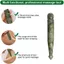AFTEROF Gua Sha Wand, Bề mặt được đánh bóng mịn Chất liệu tự nhiên Gậy Massage huyệt, Dụng cụ cạo kinh tuyến hình dạng nhỏ gọn di động