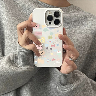 Ốp Lưng IPhone 13 15 11 17 16 12 14 ProMax  Hình ảnh đáng yêu 7 8Plus XR X XS Max