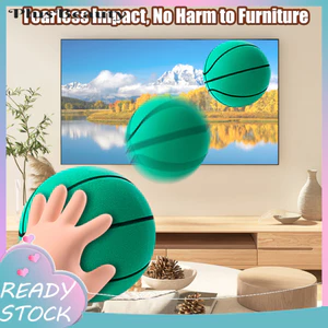 < Pluscloth > Bóng tập tạo bọt im lặng trong nhà yên tĩnh có tay cầm chống trượt và có kiểm soát Hoàn hảo để luyện tập tại nhà và sử dụng trong nhà Đông Nam Á Tiếng ồn thấp