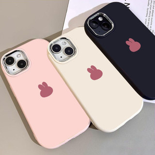 Ốp lưng Thỏ Hồng Ốp mềm mũm mĩm dễ thương iPhone 11 12 13 14 15 16 Pro Max X XR XS Max 7/8Plus-FN
