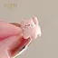 PNPIA- Kẹp Tai Mèo Hoạt Hình Mới Dễ Thương Mềm Mại Dễ Thương Ngọt Ngào Trái Tim Nữ Tính Nhỏ Tinh Tế Không Lỗ Tai Bông Tai Trang Sức Giá Trị Cao Thời Trang
