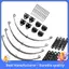 4 Bộ Lò Xo Lá 1 / 10 Khung Xe Cao Cấp Cho 1 / 10 D90 RC Xe Bánh Xích Phụ Kiện Màu Đen