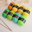 Qinglun Sợi Nhóm 4 Dây Dệt Tay Acrylic Sợi Trung Bình Dày Sợi Dệt Tay Búp Bê Đệm Gối Sợi Nhóm PGOJ