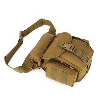 Chiến Thuật Ngoài Trời Eo Chân Túi Unisex Đi Xe Đạp Chân Túi Chụp Ảnh Dụng Cụ Di Động Lưu Trữ Ngoài Trời COS Zhang Qiling