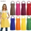 Tạp dề màu trơn dành cho người lớn dành cho nhà bếp và nhà hàng Pinafore với các nhà thơ VN