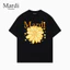 XS-3XL Áo Sơ Mi Chất Lượng Cao Cấp Hoa Cúc in Nhiều Màu Sắc 100% Cotton Cao Cấp Unisex Cổ Tròn