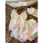 Với Ngực Pad 2026 Mùa Hè Hồng Ren Cạnh Sling Bộ Đồ Ngủ Nữ Ice Silk Cảm Giác Thoáng Mát Tinh Khiết Desire Homewear Set
