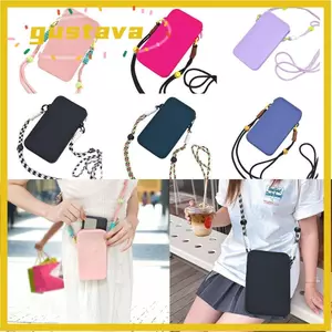 Túi đeo chéo điện thoại GUSTAVA, Túi điện thoại di động bằng silicon chống nước, Túi đeo vai dung tích lớn đa chức năng