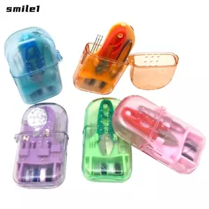 SMILE Di Động Thimble Thêu Khâu Hộp Bảo Quản Chỉ May