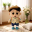 PS1 Crayon Shin-chan Nohara Shinnosuke Kazama Tooru Plushie Anime Merch Búp Bê Cotton Sang Trọng Dễ Thương SP1