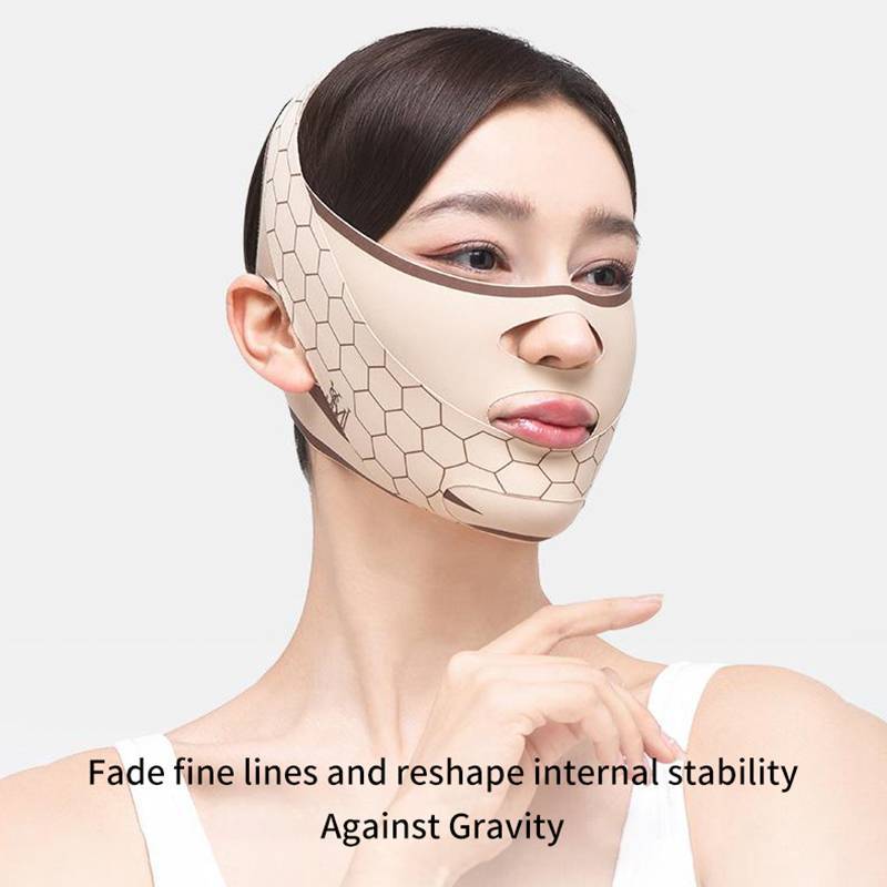 PNPIA- Chin Cheek Giảm Béo Băng Hình Chữ V Mặt nạ Nâng Mặt nạ Nâng Chống Nhăn Dây Đeo Mặt nạ Ngủ Làm Đẹp Sức Khỏe
