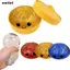 Bánh bao SMILE Đồ chơi Squishy, mềm có khả năng phục hồi chậm hấp Nhồi bông Squishy Pinch Le, Long lanh với hấp Fidget Bóp bột giải nén để giảm căng thẳng lo âu