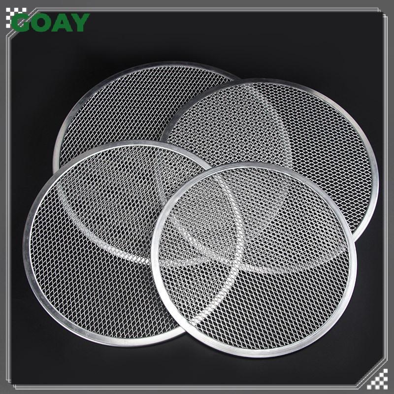 GOAY Nhôm Pizza Chảo Lưới Non Sti Khay Nướng Bánh 14 Inch Màn Hình Nhẹ Cho Vỏ Pizza giòn Trong Nhà Hàng Nhà Bếp VN