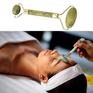 Cây Lăn Massage Mặt Mắt Cổ 2 Đầu Bằng Đá Tự Nhiên Dụng Cụ Massage Thư Giãn Chăm Sóc Da