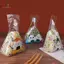 HL 100 Chiếc Hoạt Hình Dễ Thương Tam Giác Cơm Bóng Paing Túi Rong Biển Sushi Khuôn Túi Sushi Bento Phụ Kiện Rong Biển Cơm Bóng Túi Sushi LMWU